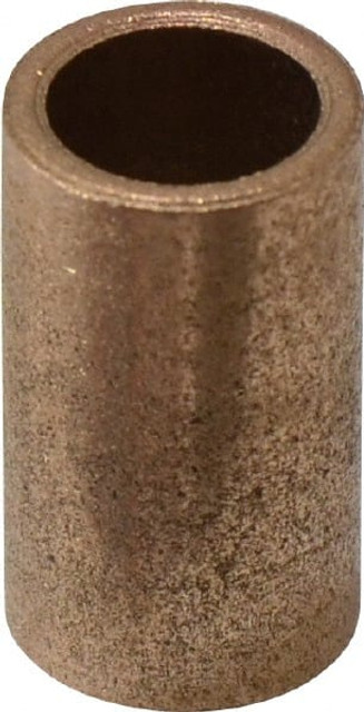 Boston Gear 34642 Sleeve Bearing: 3/8" ID, 1/2" OD, 7/8" OAL, Oil Impregnated Bronze