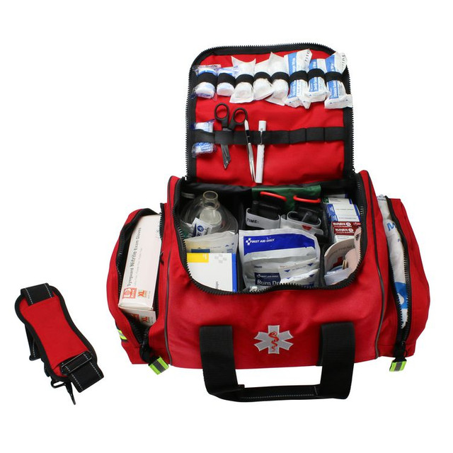 FIRST AID ONLY, INC. 91392 First Responder Bag, 340 Pieces, Fabric Case