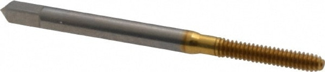 Balax 10723-01T Thread Forming Tap: #4-40 UNC, 2/3B Class of Fit, Bottoming, High Speed Steel, TiN Coated