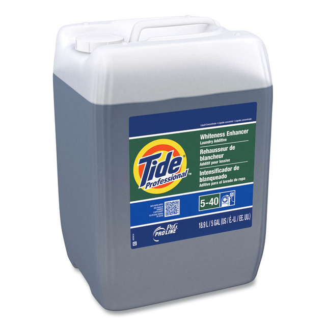 PROCTER & GAMBLE Tide® Professional™ 70676 Whiteness Enhancer Laundry Additive, 5 gal, Closed-Loop Container