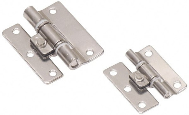 Sugatsune SFTH-03-9 Stainless Steel Torque Hinge: 1-11/16" Wide, 5/64" Thick, 5 Mounting Holes