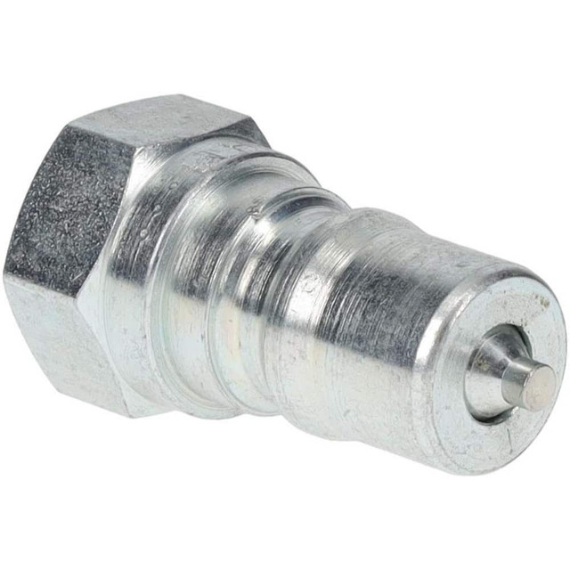 Parker H2-63 Hydraulic Hose Female Pipe Rigid Fitting: 1/4", 5,000 psi