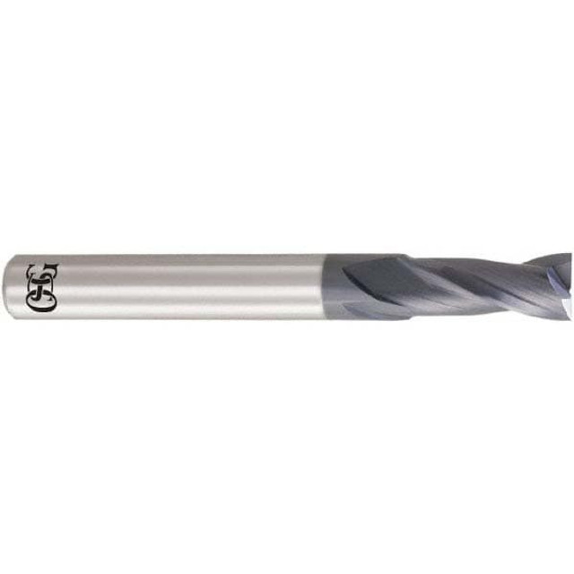 OSG 3182060 Square End Mill:  0.2362" Dia, 0.4724" LOC, 0.2362" Shank Dia, 2 Flutes, Solid Carbide