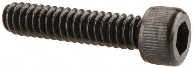 Unbrako 112540 Socket Cap Screw: #10-24, 7/8" Length Under Head, Socket Cap Head, Hex Socket Drive, Alloy Steel, Black Oxide Finish