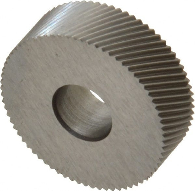 MSC KNR-096 Standard Knurl Wheel: 3/4" Dia, 80 ° Tooth Angle, Diagonal, High Speed Steel