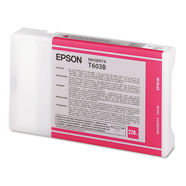 EPSON AMERICA, INC. T603B00 T603B00 (60) UltraChrome K3 Ink, Magenta