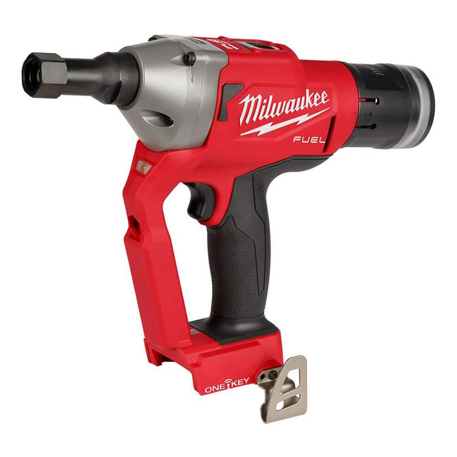 Milwaukee Tool 2661-20 Cordless Riveters; Voltage: 18 V ; Blind Rivet Diameter Aluminum: 0.2500in ; Blind Rivet Diameter Stainless Steel: 0.1875in ; Blind Rivet Diameter Steel: 0.2500in ; Stroke Length (Decimal Inch): 1.1800 ; Pull Force (Lb.): 4500