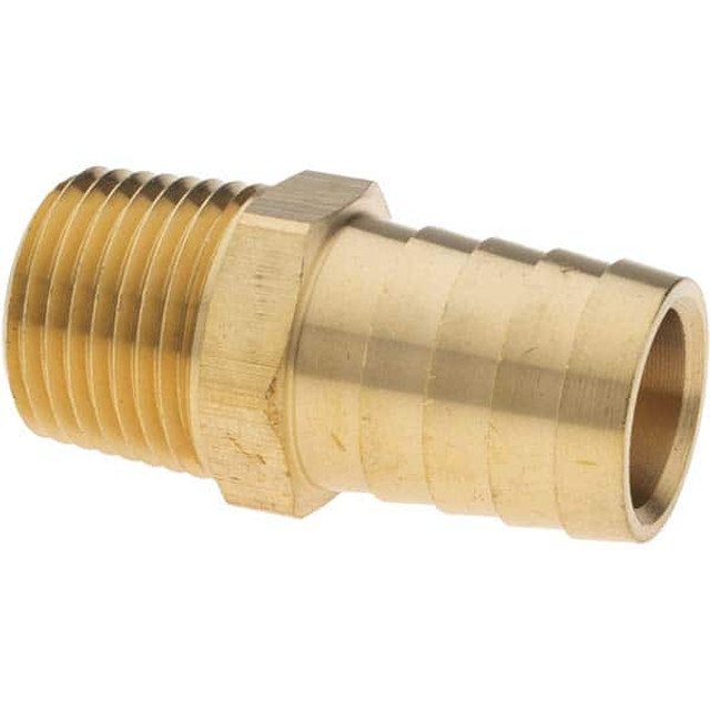 Value Collection 2750003240 Barbed Hose Fitting: 1/2" x 3/4" ID Hose, Male Connector