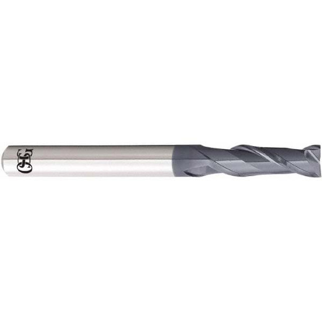 OSG 3182430 Square End Mill:  0.1181" Dia, 0.3543" LOC, 0.2362" Shank Dia, 2 Flutes, Solid Carbide