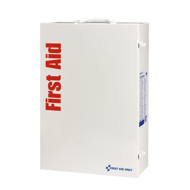 FIRST AID ONLY, INC. 91341 150 Person ANSI B 4 Shelf Cabinet, 1,462 Pieces, Metal Case