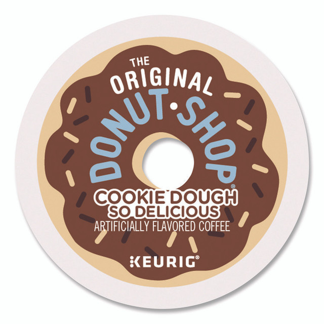 KEURIG DR PEPPER The Original Donut Shop® 9534 Cookie Dough So Delicious K-Cups, 0.3 oz K-Cup, 24/Box