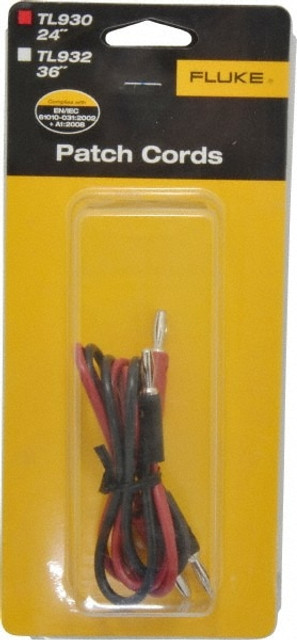 Fluke TL930 Patch Cord Set: Use with Test Equipment