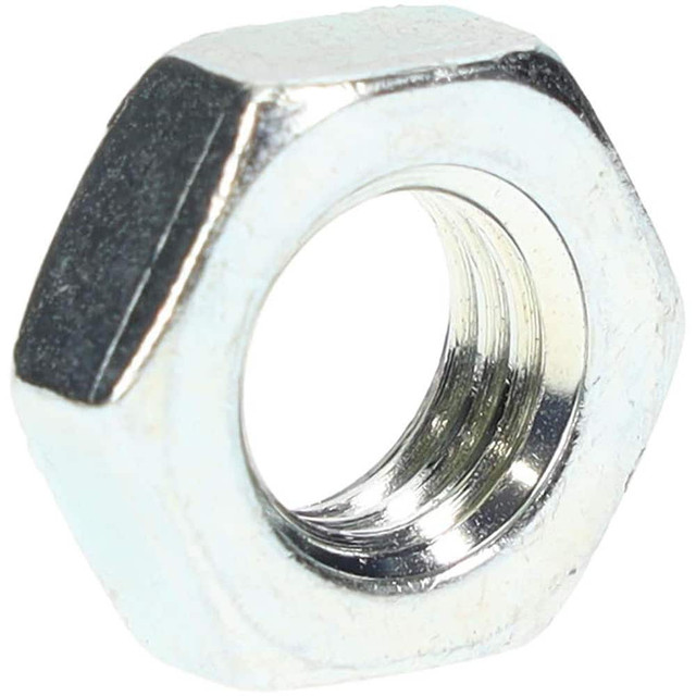 Value Collection 212609 Hex Nut: 5/16-24, Grade 5 Steel, Zinc Clear Finish