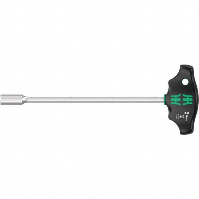 Wera 05023387001 Nut Driver: 10 mm Drive, Solid Shaft, T-Handle, 279 mm OAL