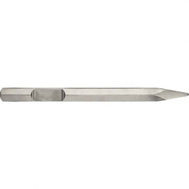 Milwaukee Tool 48-62-4001 Hammer & Chipper Replacement Chisel: Moil Point, 1-1/8" Head Width, 16" OAL, 1-1/8" Shank Dia