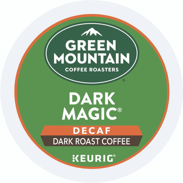 KEURIG DR PEPPER Green Mountain Coffee® 4067CT Dark Magic Decaf Extra Bold Coffee K-Cups, 96/Carton