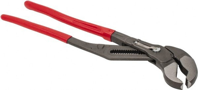 Knipex 87 01 560 Tongue & Groove Plier: 4-1/2" Cutting Capacity, Standard Jaw