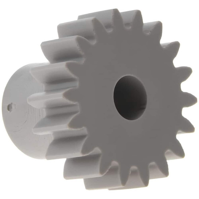 MSC 3218 Spur Gear: 18 Teeth, 5/32" Bore Dia, Standard Bore