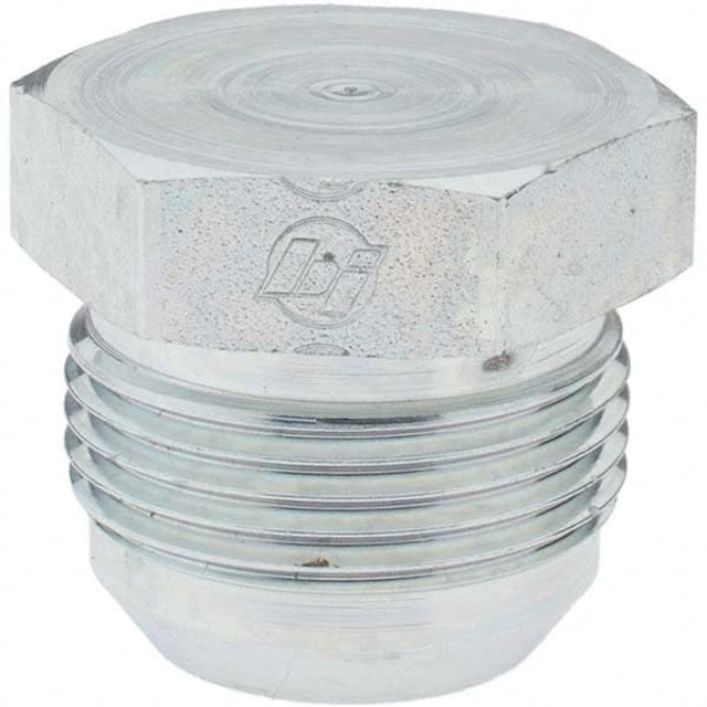 Brennan BD-10456 Steel Flared Tube Plug: 1" Tube OD, 1-5/16-12 Thread, 37 ° Flared Angle