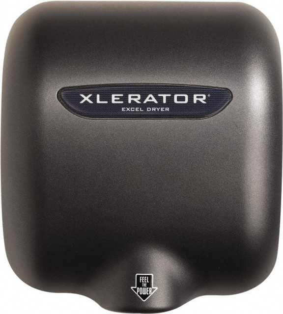 Excel Dryer 608161 1500 Watt Graphite & Zinc Die-Cast Finish Electric Hand Dryer