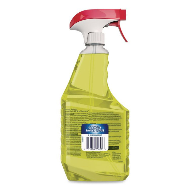 SC JOHNSON Windex® 682266EA Multi-Surface Disinfectant Cleaner, Citrus Scent, 32 oz Spray Bottle