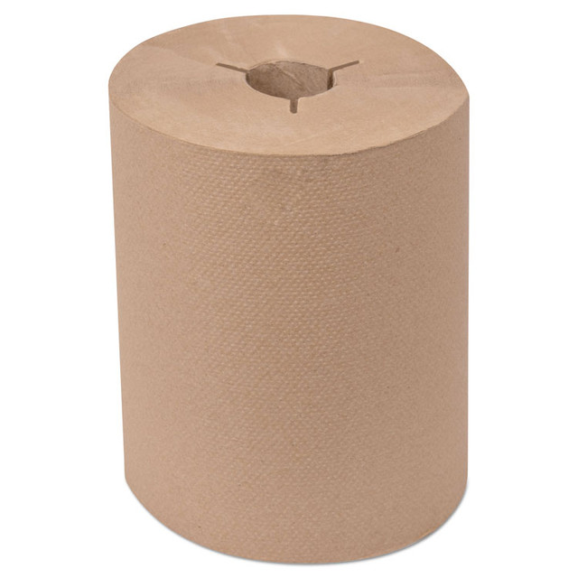 SCA TISSUE Tork® 8631060 Universal Hand Towel Roll, Notched, 1-Ply, 8" x 550 ft, Natural, 6 Roll/Carton
