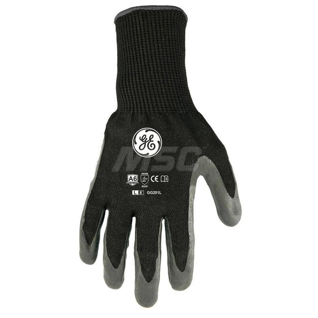 General Electric GG201LC Cut, Puncture & Abrasive-Resistant Gloves: Size Universal, ANSI Cut A6, ANSI Puncture 3, Polyurethane