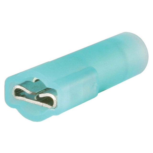 Value Collection FDFNYD2-187-5MM Wire Disconnect: Female, Blue, Nylon, 16-14 AWG, 0.187" Tab Width