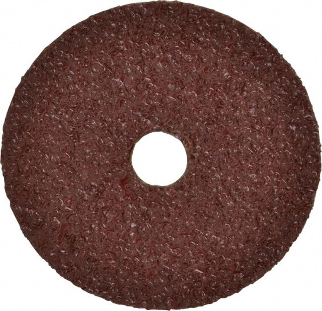 CGW Abrasives 48020 Fiber Disc: 5" Disc Dia, 7/8" Hole, 16 Grit, Aluminum Oxide