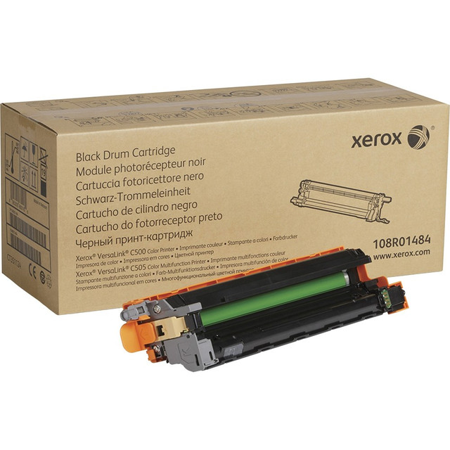 XEROX CORPORATION Xerox 108R01484  VersaLink C500/C505 Drum Cartridge - Laser Print Technology - 40000 Pages - 1 Each - Black