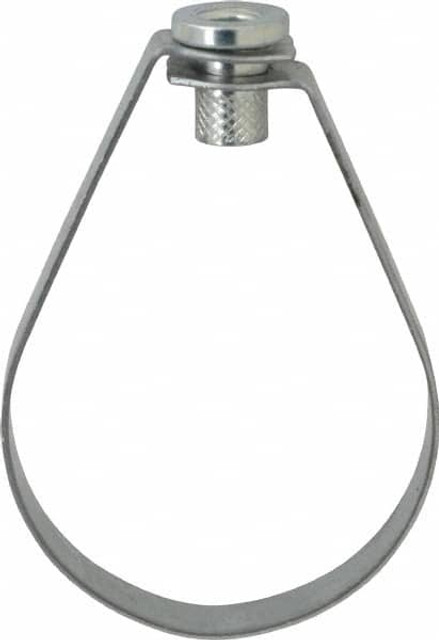 Empire 310G0300 Emlok Swivel Ring Hanger: 3" Pipe, 1/2" Rod, Carbon Steel, Pre-Galvanized Finish