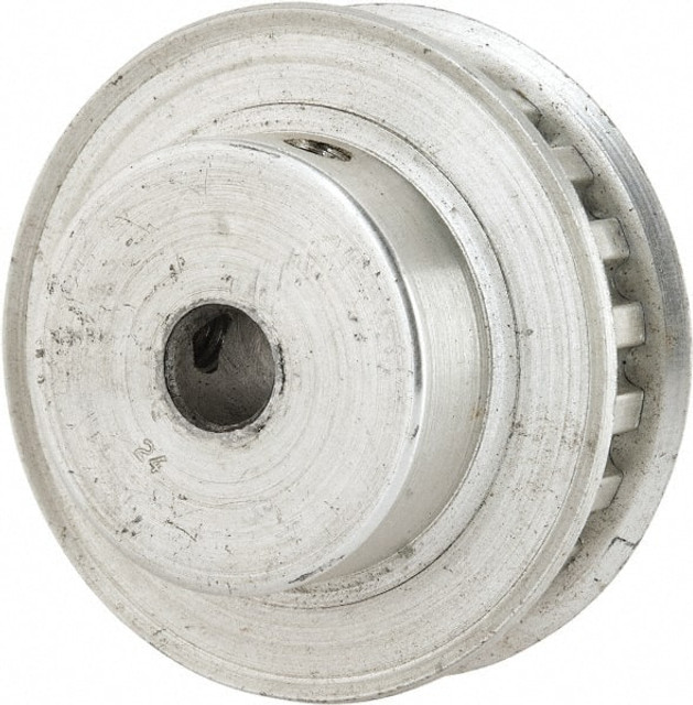 Value Collection 22XL025-6FA-1/4 22 Tooth, 1/4" Inside x 1.381" Outside Diam, Hub & Flange Timing Belt Pulley