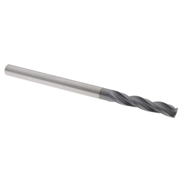 Accupro 50357 Jobber Length Drill Bit: 4 mm Dia, 150 °, Solid Carbide