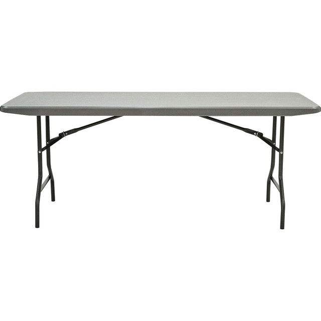 ICEBERG ENTERPRISES LLC 65527 Iceberg IndestrucTable Commercial Folding Table, Charcoal