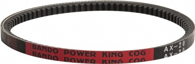 Bando AX42 V-Belt: Section AX, 44" Outside Length, 1/2" Belt Width