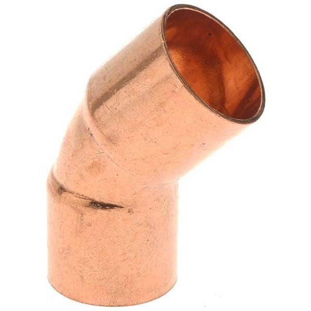 Value Collection BDNA-15794 Wrot Copper Pipe 45 ° Elbow: 3/4" Fitting, C x C