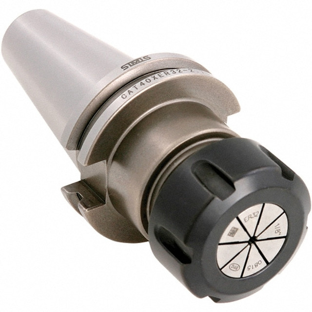 Techniks CAT40ER32-2.76 Collet Chuck: 0.788" Capacity, ER Collet, Taper Shank