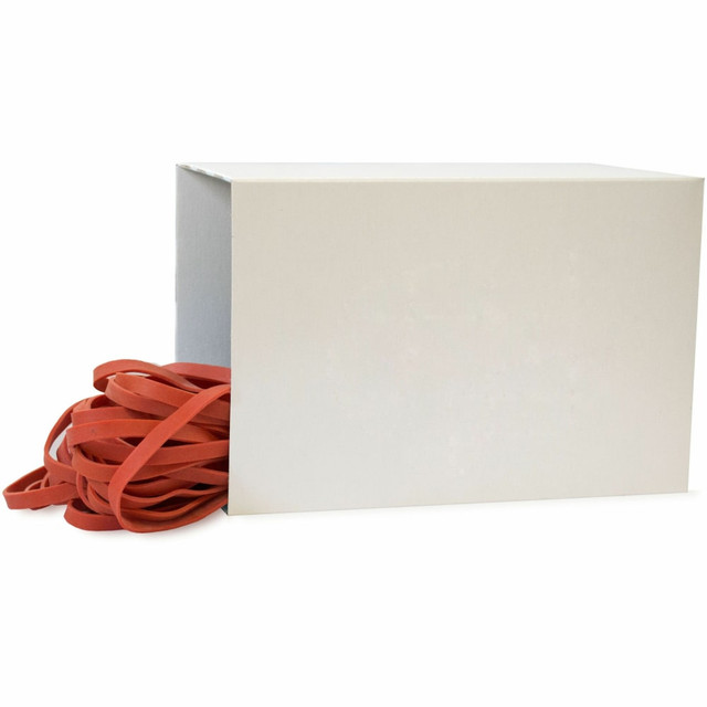 ALLIANCE RUBBER CO 07825 Alliance Rubber 07825 Heavy Duty Latex Rubber Bands, 12in, Red, Approximately 50 Bands