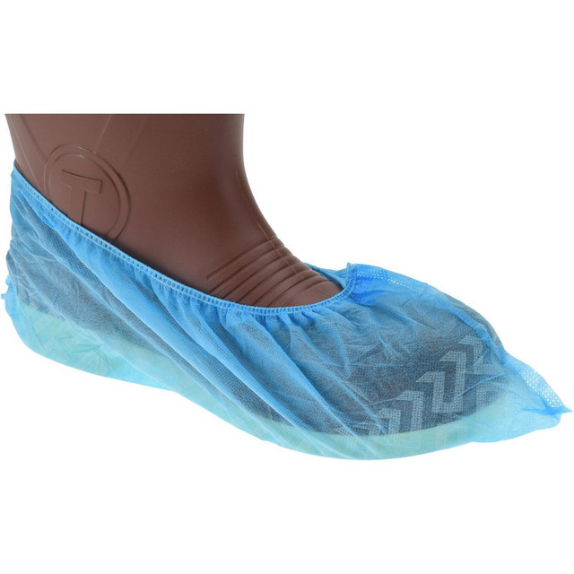 PRO-SAFE SC-PP-40B-HMLG- Shoe Cover: Chemical-Resistant, Polypropylene, Blue