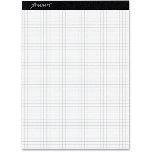 TOPS BUSINESS FORMS 20210 Ampad Quad-Ruled Double Sheet Writing Pad, Letter Size, 100 Sheets TOPS BUSINESS FORMS 20210 Ampad Quad-Ruled Double Sheet Writing Pad, Letter Size, 100 Sheets