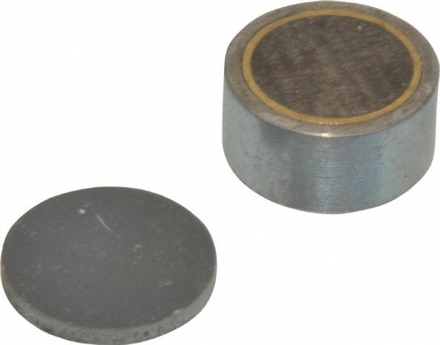 Mag-Mate R1000 1/4-2 Thread, 1" Diam, 1/2" High, 46 Lb Average Pull Force, Neodymium Rare Earth Pot Magnet