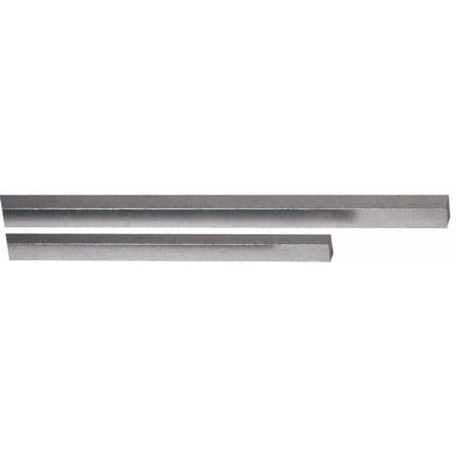 Precision Brand 57506 Key Stock: 7/16" High, 7/16" Wide, 12" Long, Stainless Steel, Plain Finish