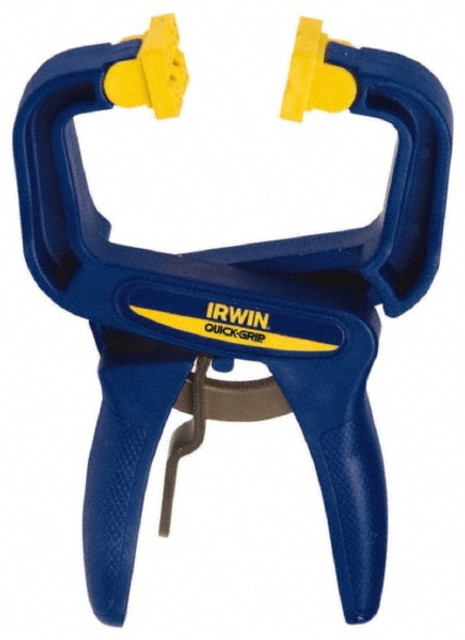 Irwin 59100CD 1-1/2" Jaw Opening Capacity, 1-1/2" Throat Depth, Spring Clamp