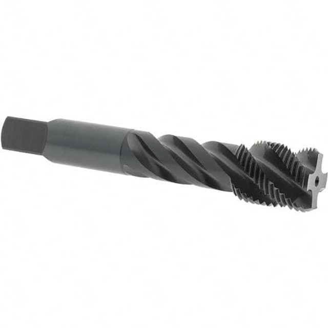 OSG 0139801 Spiral Flute Tap: 3/4-16 UNF, 4 Flutes, Bottoming, 3B Class of Fit, Vanadium High Speed Steel, Oxide Coated