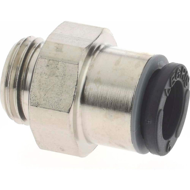 Legris 3101 06 10 Push-To-Connect Tube Fitting: Connector, 1/8" Thread