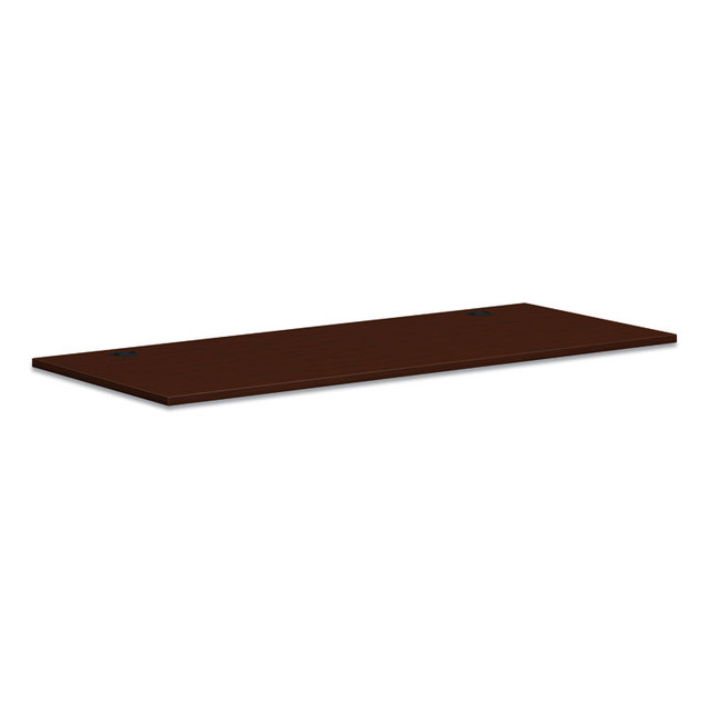 HON COMPANY PLRW7230LT1 Mod Worksurface, Rectangular, 72w x 30d, Traditional Mahogany