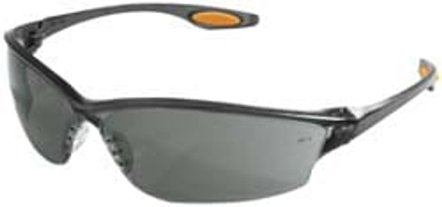 MCR Safety LW212AF Safety Glass: Anti-Fog & Scratch-Resistant, Polycarbonate, Gray Lenses, Full-Framed, UV Protection