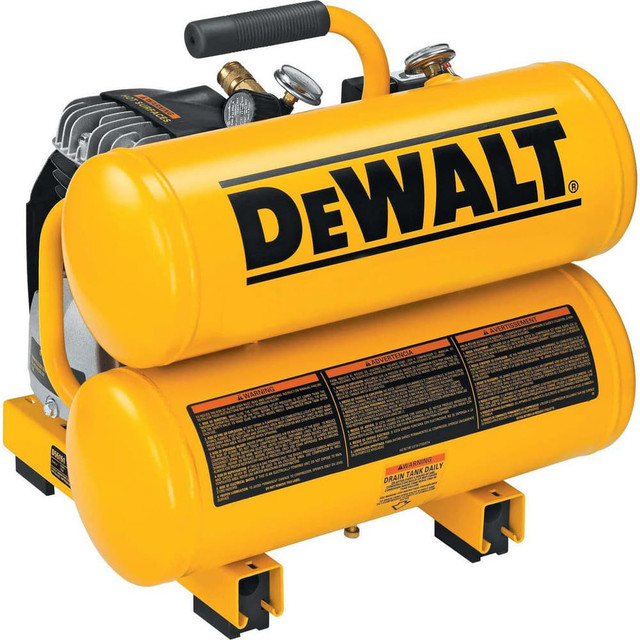 DeWALT D55151 1.1 HP, 3.2 CFM at 100 psi Dewalt Twin Stack Compressor