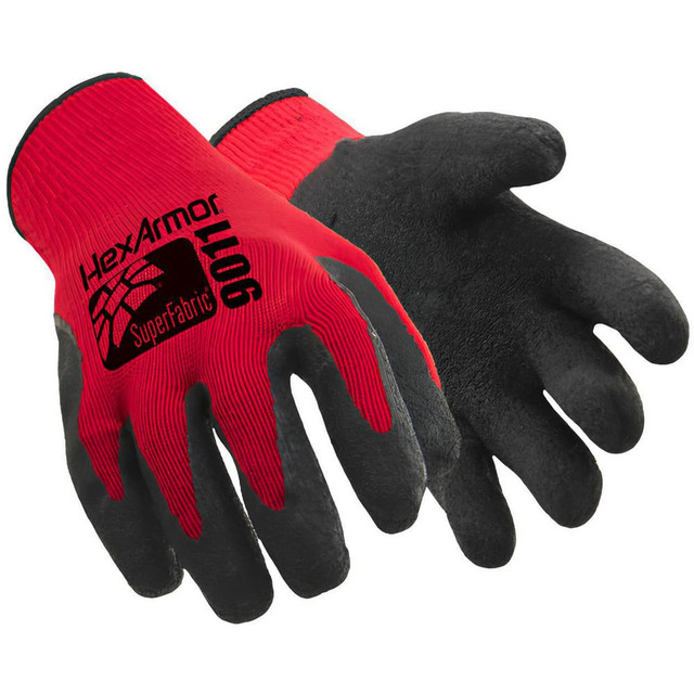 HexArmor. 9011-S (7) Cut & Puncture-Resistant Gloves: Size S, ANSI Cut A7, ANSI Puncture 5, Latex & Rubber, Cotton