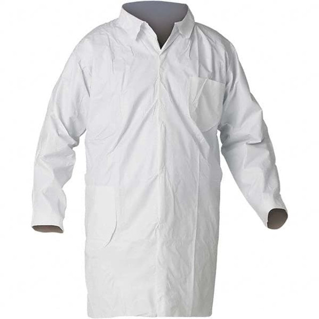 KleenGuard 27207 Lab Coat: Size 4X-Large, Microporous Film Laminate
